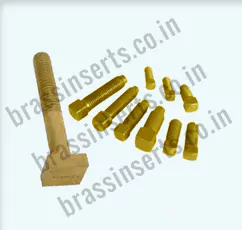 Brass Square Head Fasteners Fittings